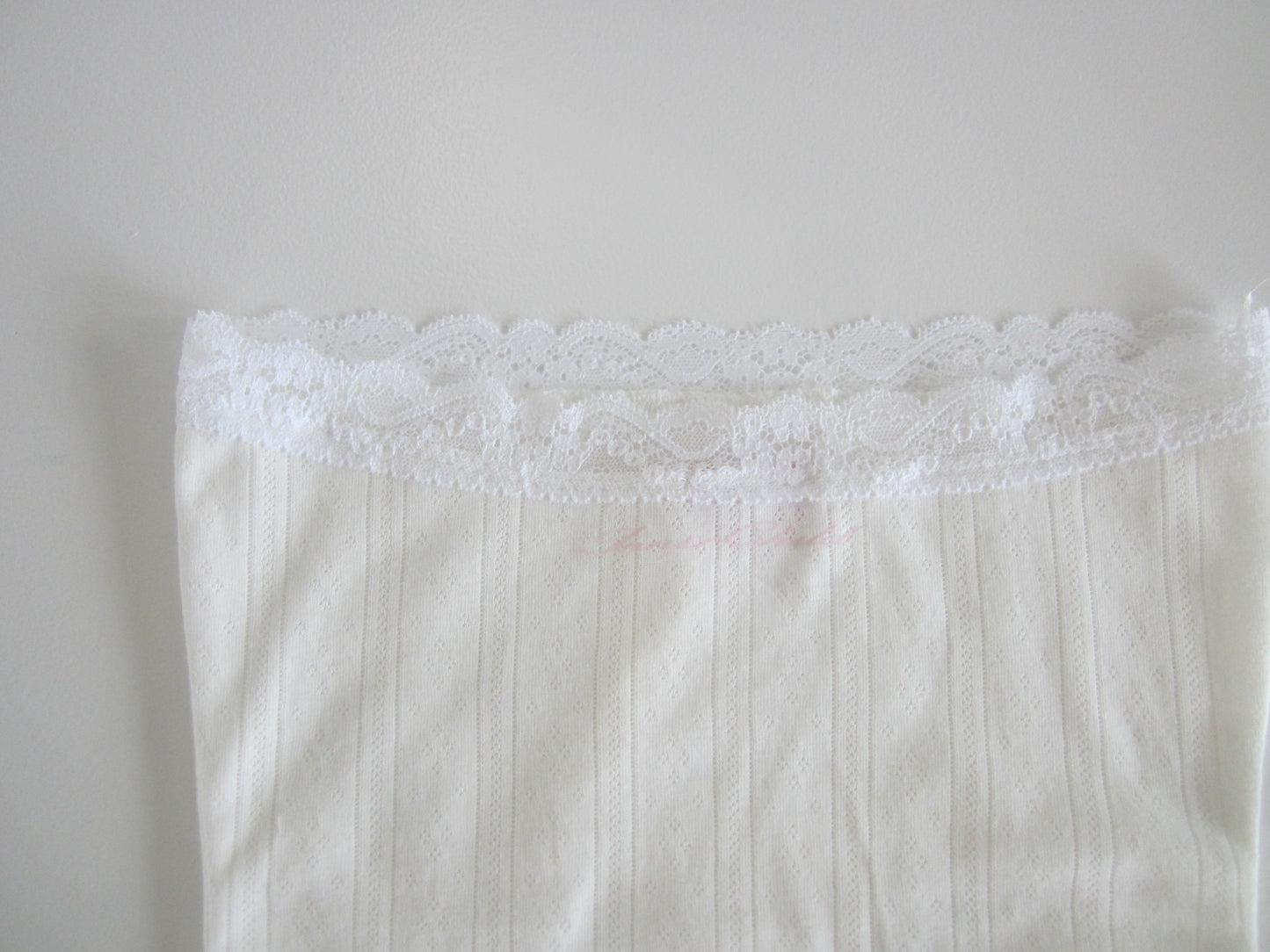 innerchild logo lace tube top