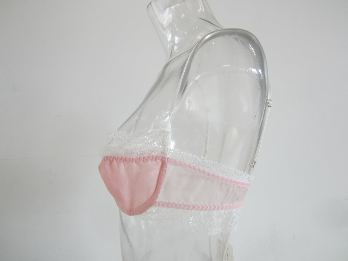 lace layered silkcotton wirebra