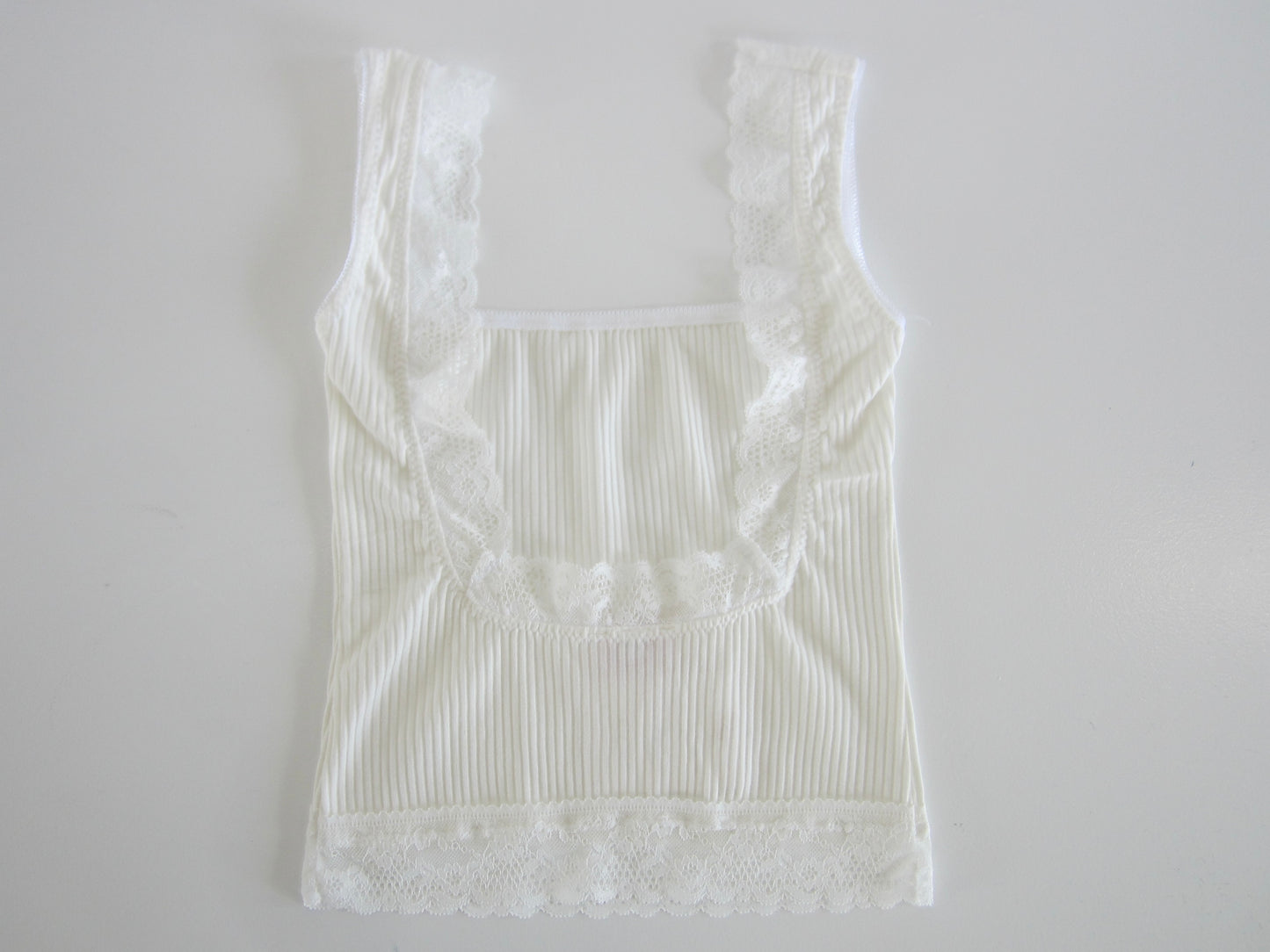 back open lib lace tops