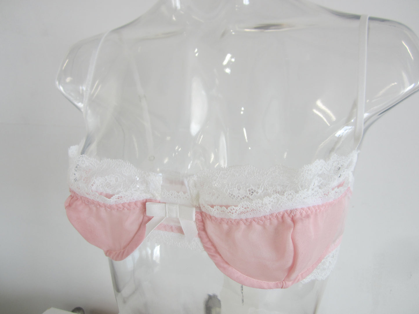 lace layered silkcotton wirebra