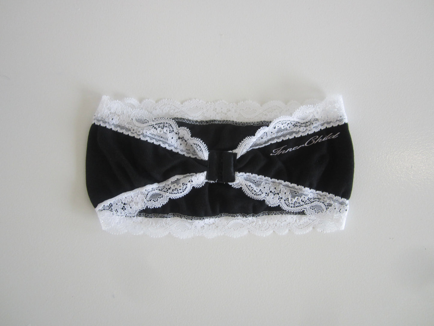innerchild logo lace bra top