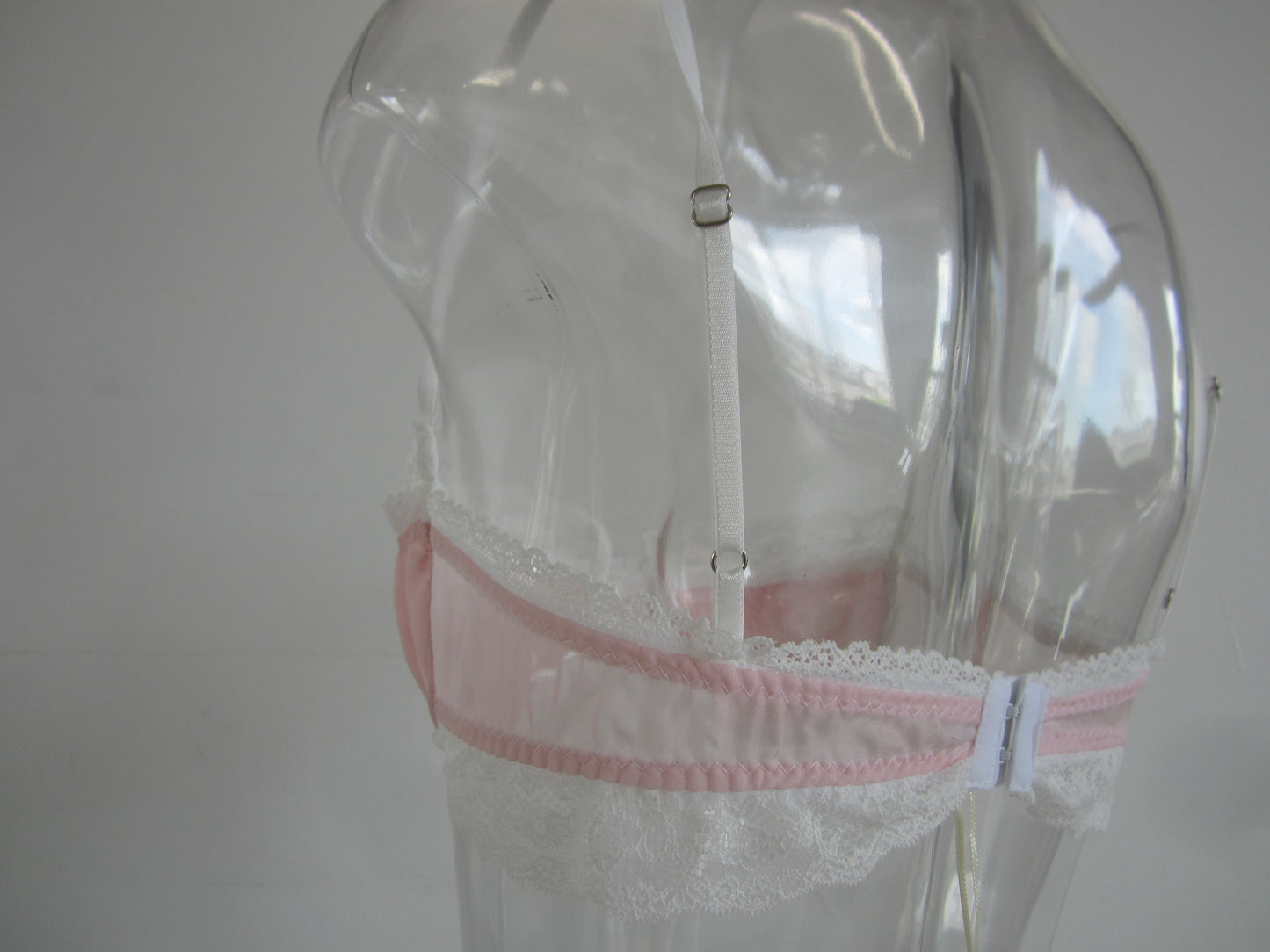 lace layered silkcotton wirebra