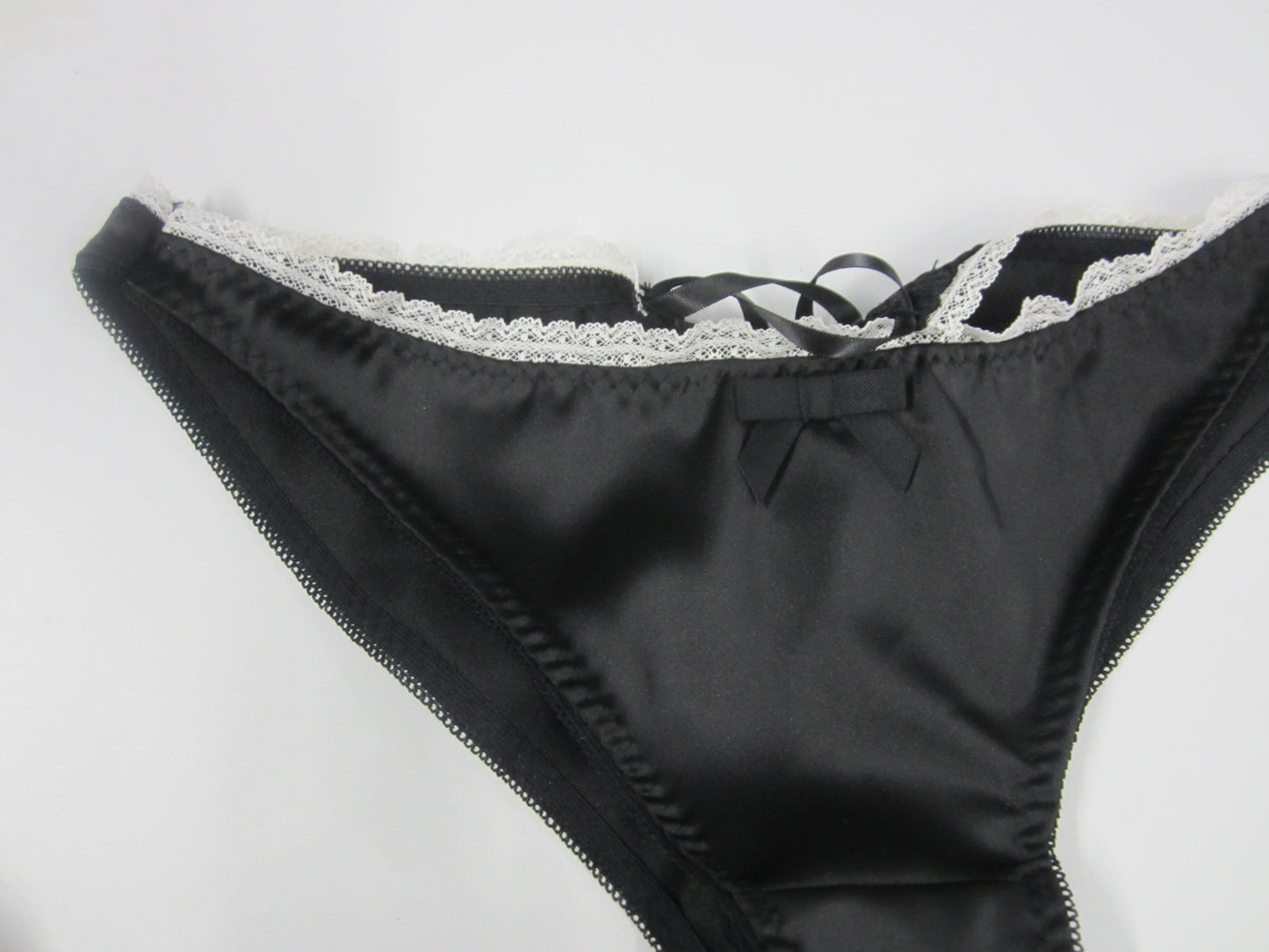 satin Lace-upshorts