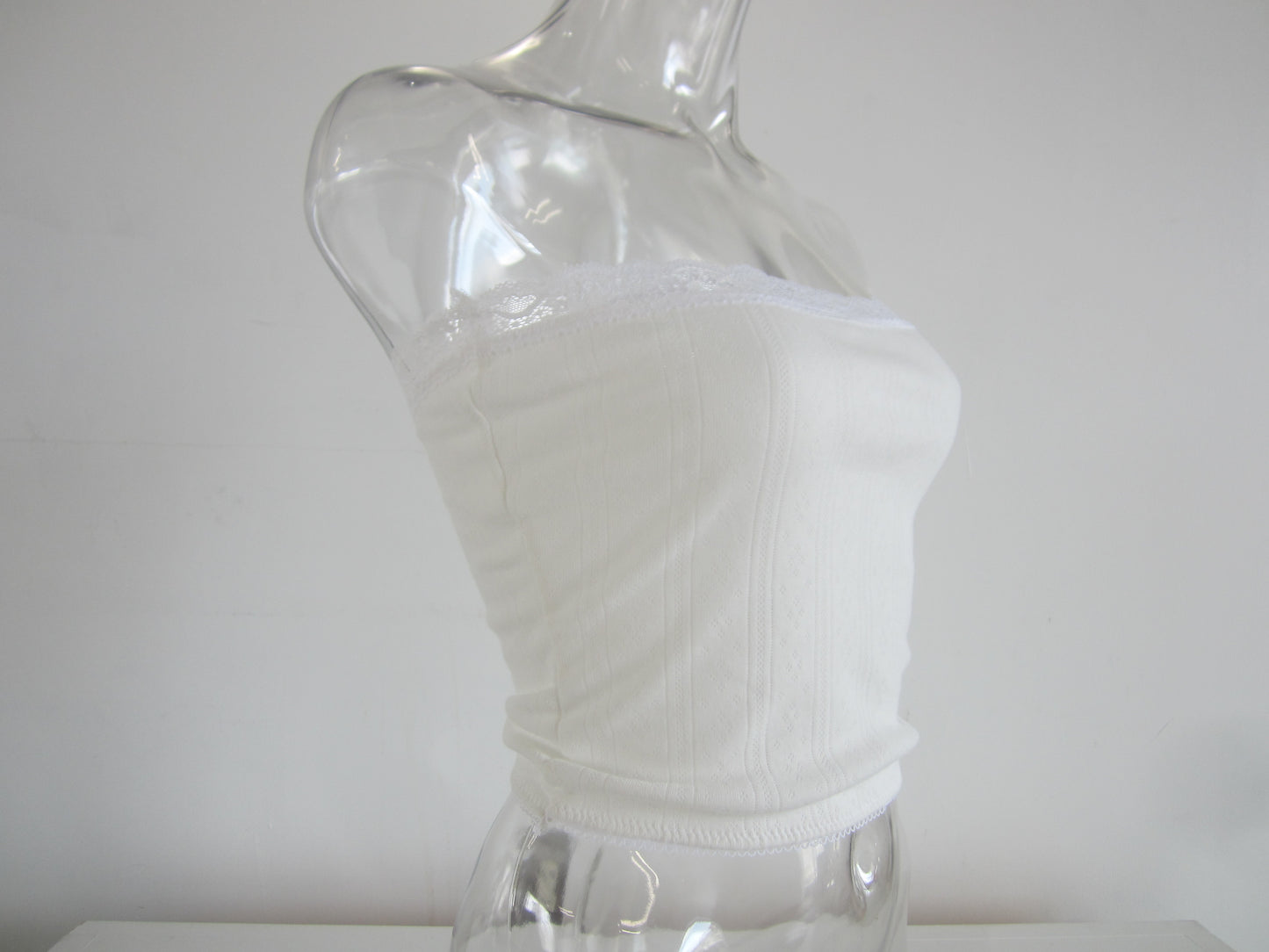 innerchild logo lace tube top