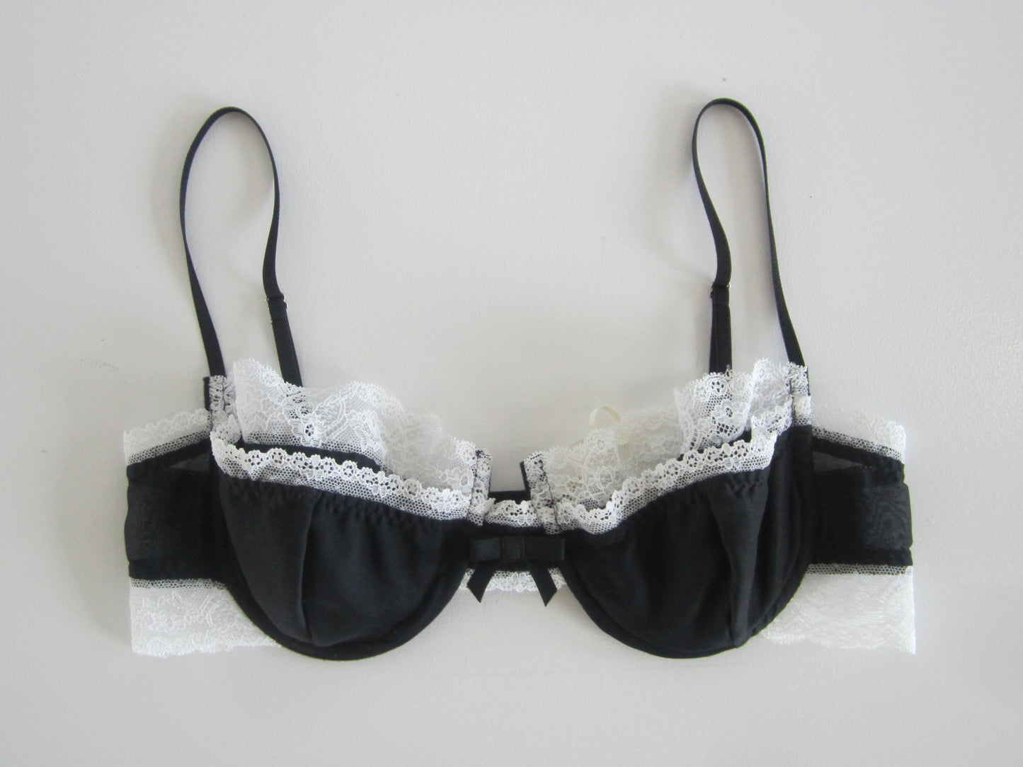 lace layered silkcotton wirebra