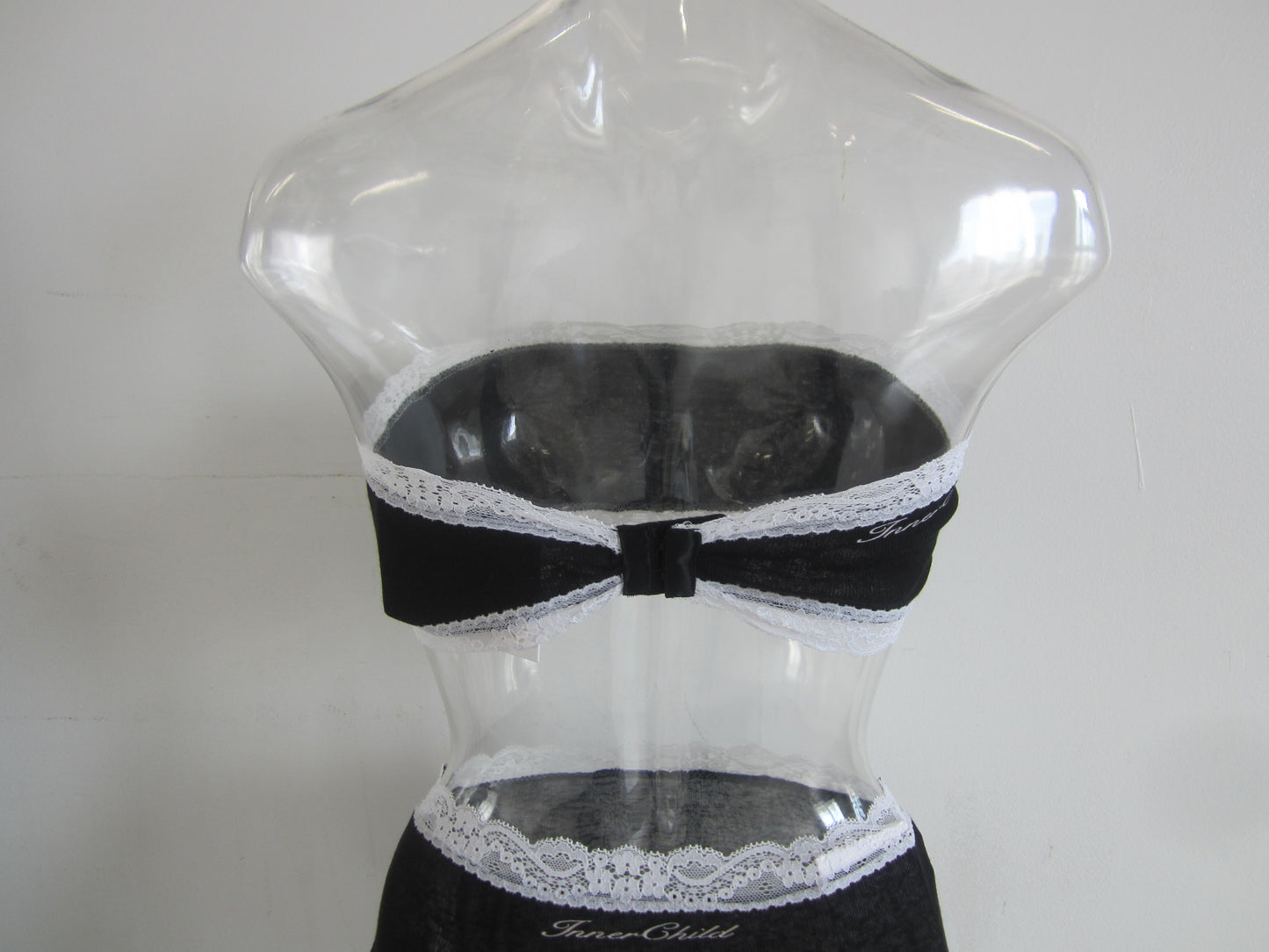 innerchild logo lace bra top