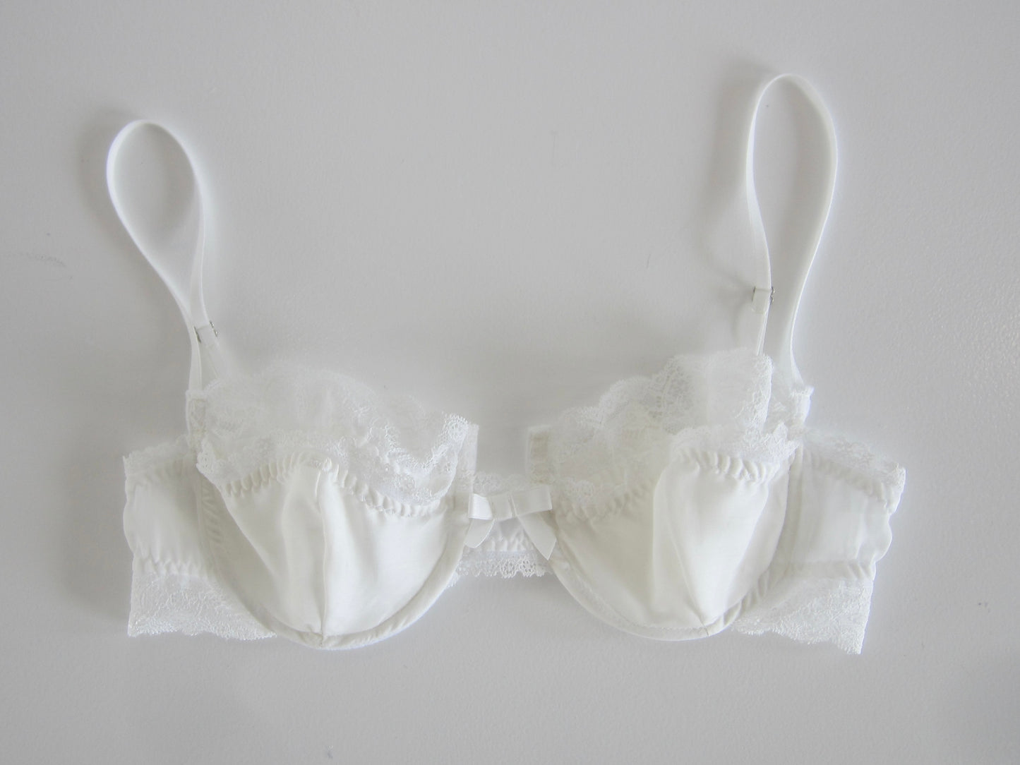 lace layered silkcotton wirebra