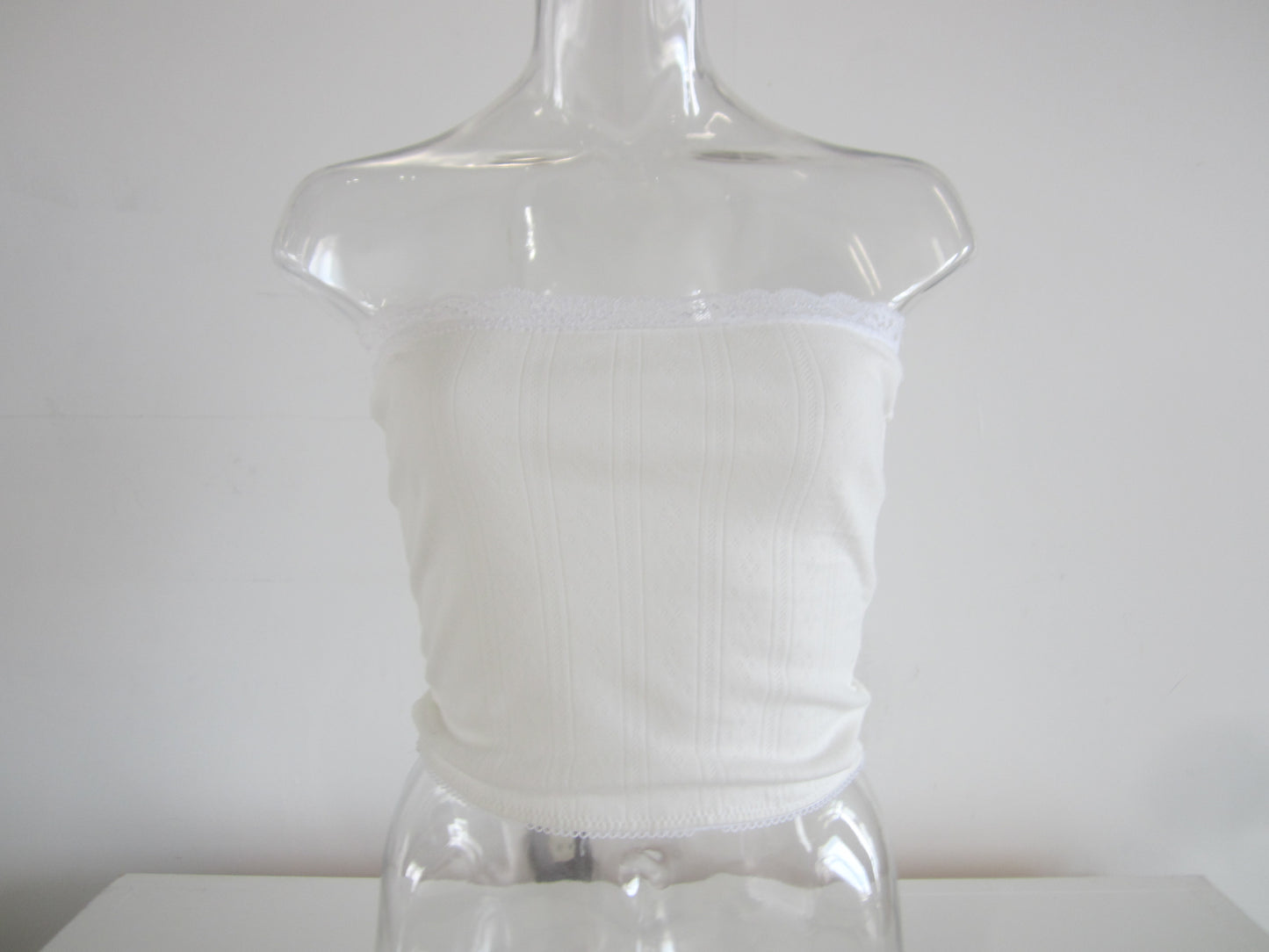 innerchild logo lace tube top