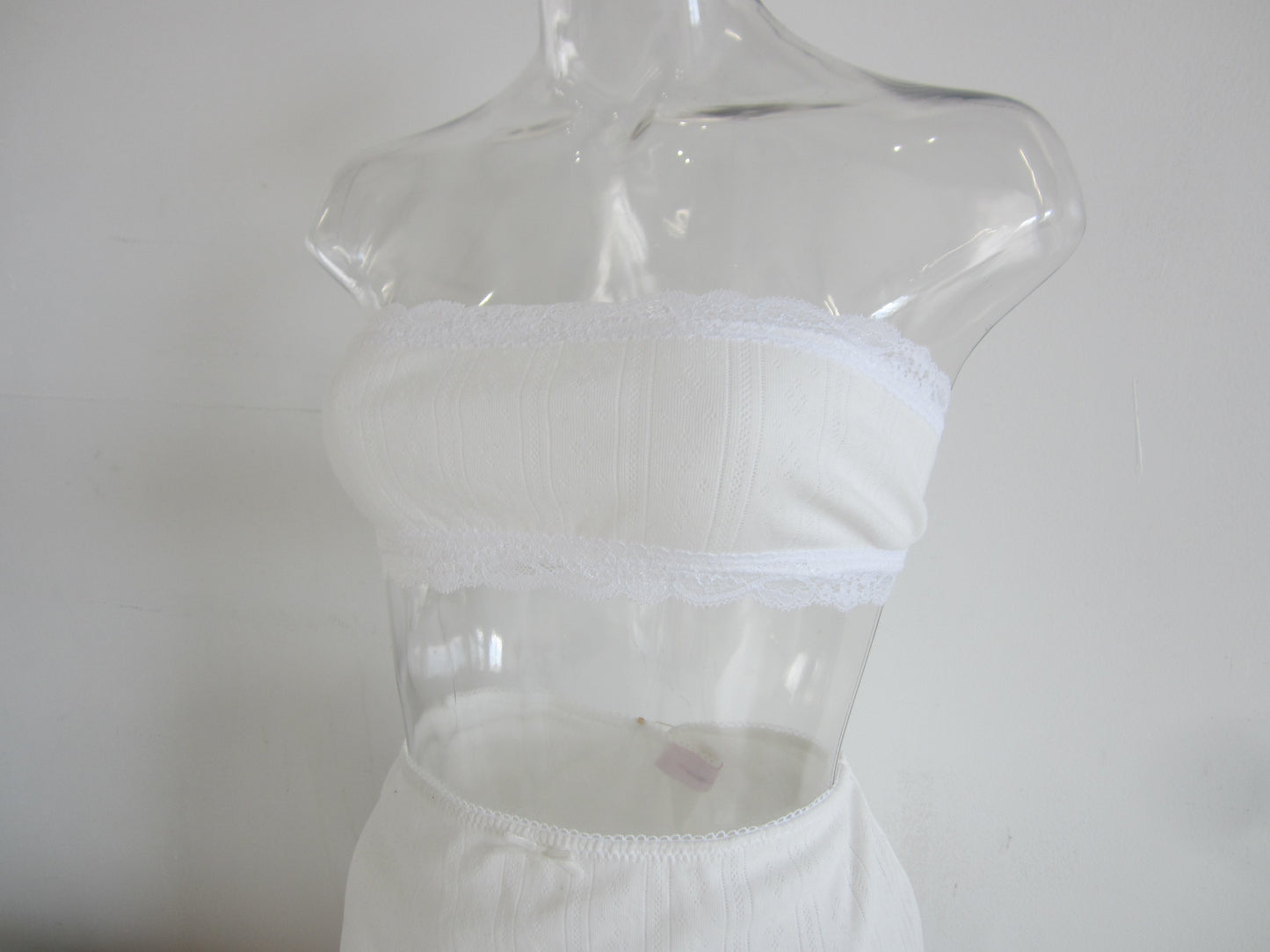 innerchild logo lace bra top