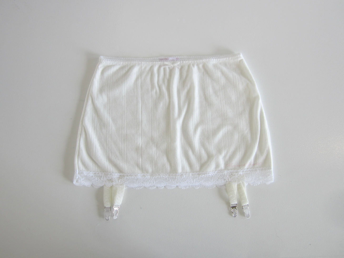 innerchild logo garter lace skirt
