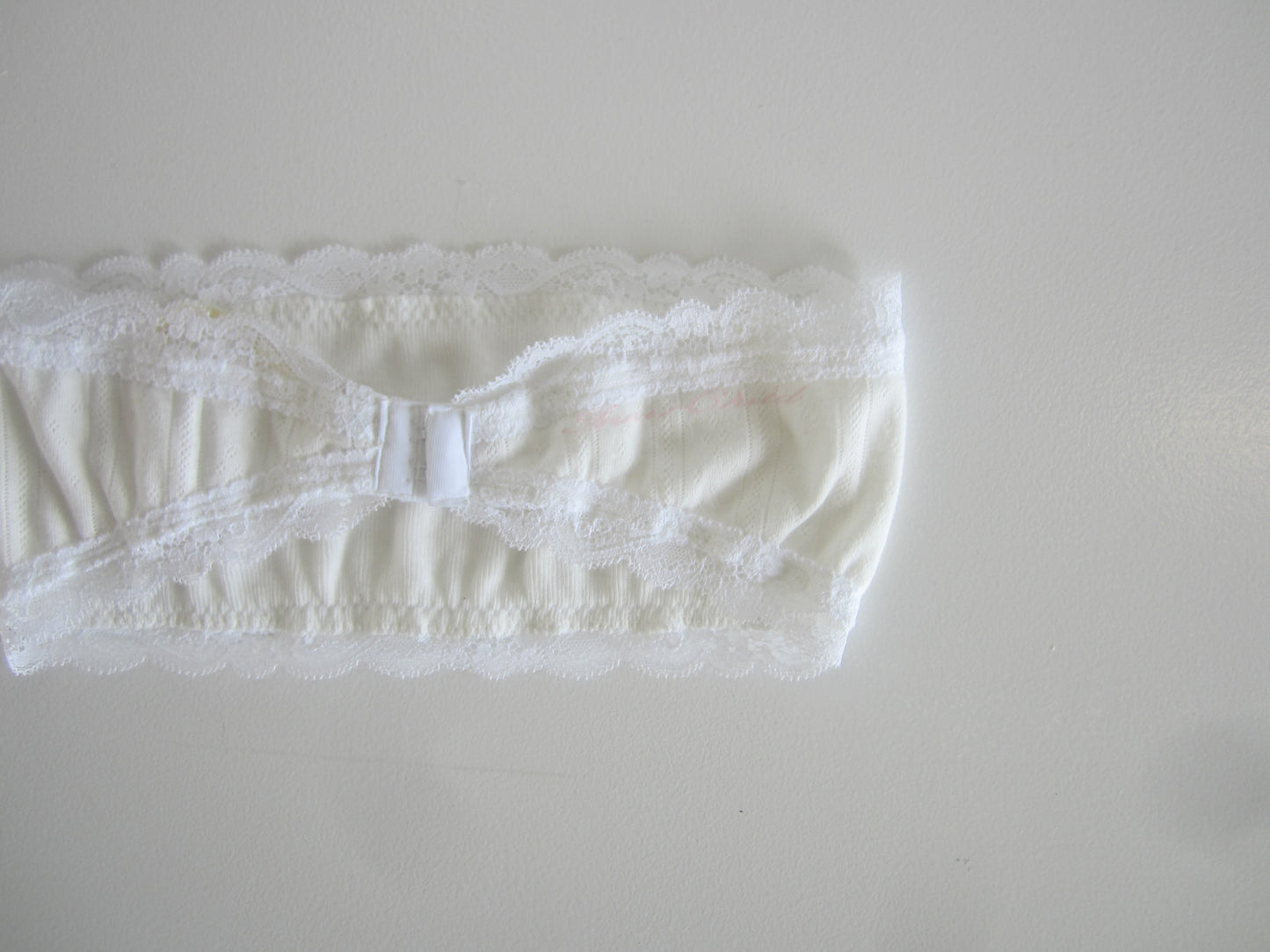innerchild logo lace bra top