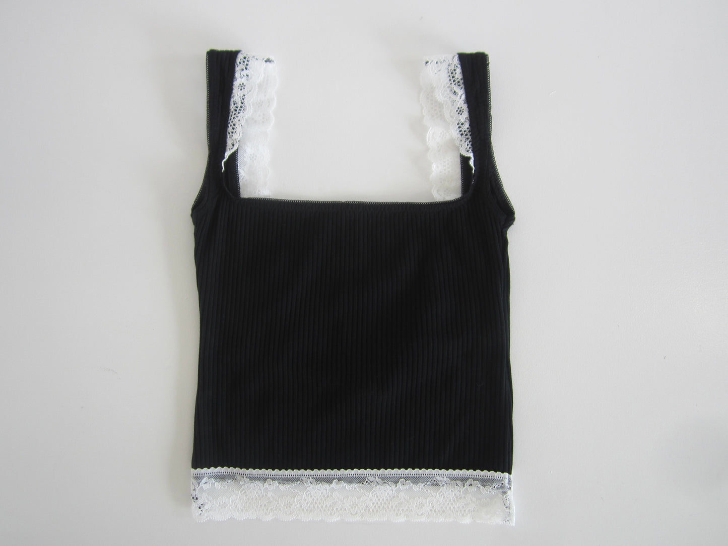 back open lib lace tops