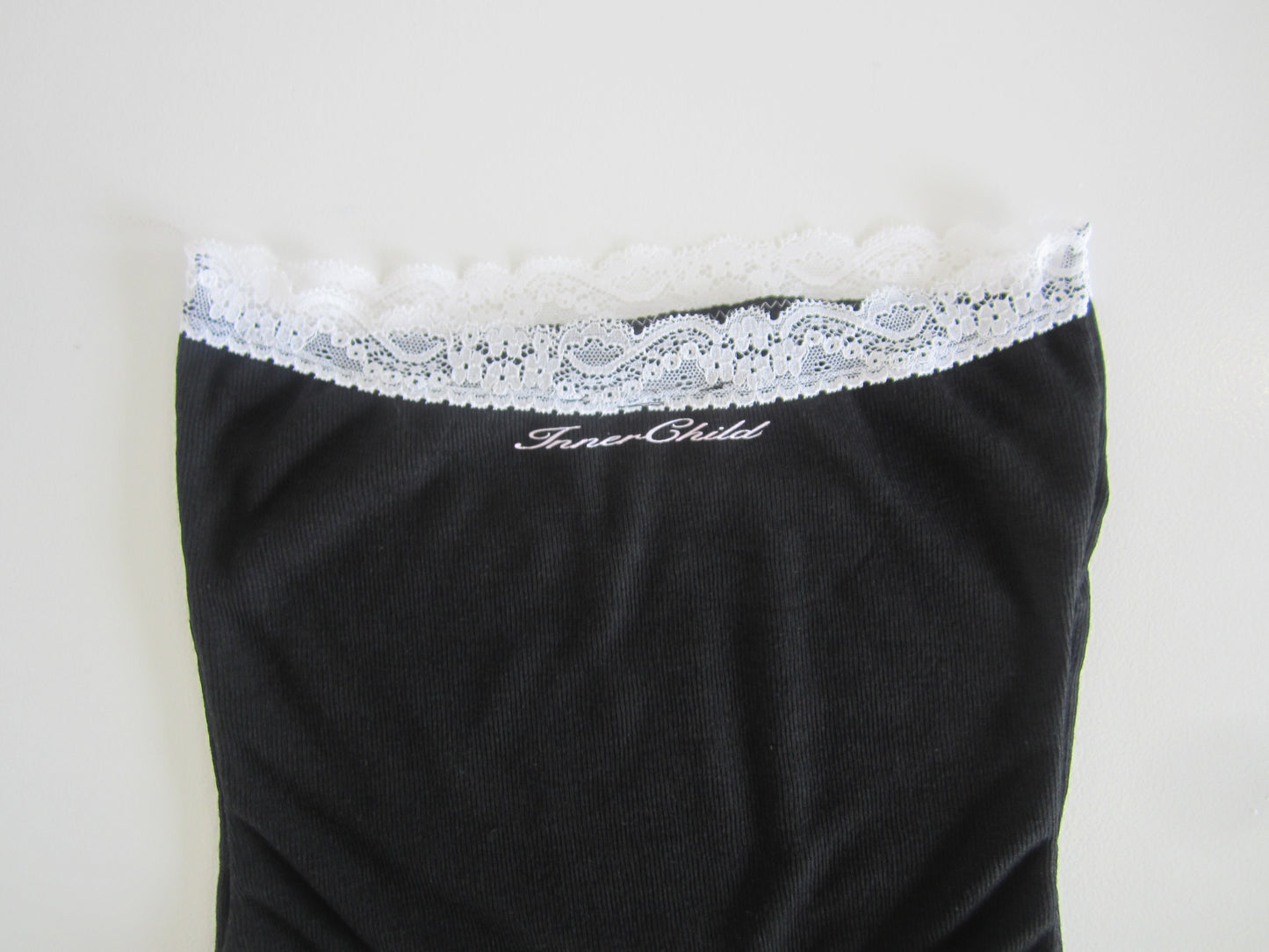 innerchild logo lace tube top