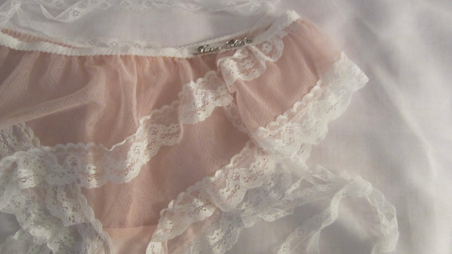 lace string shorts