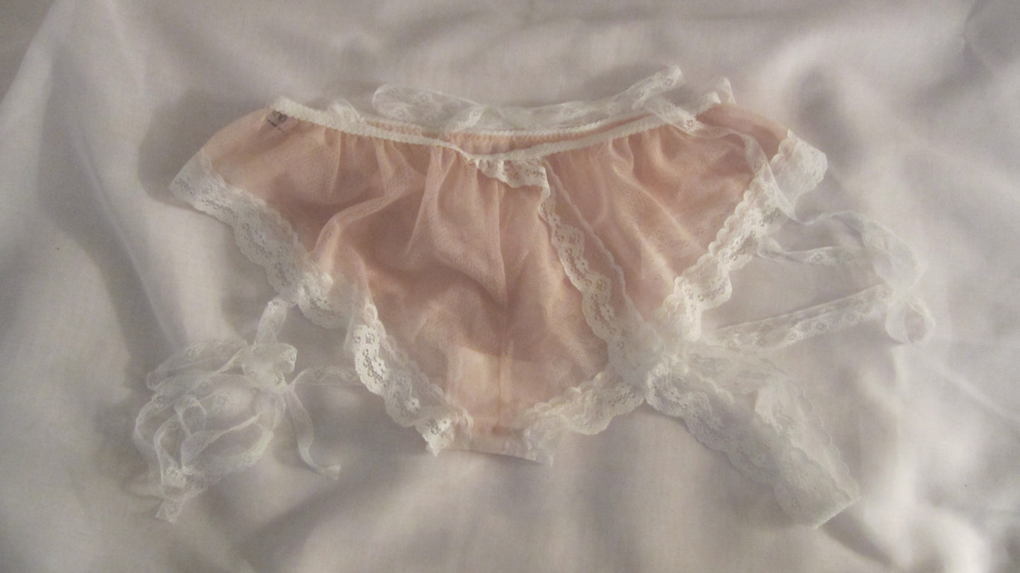lace string shorts
