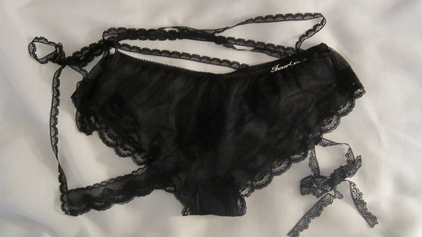 lace string shorts