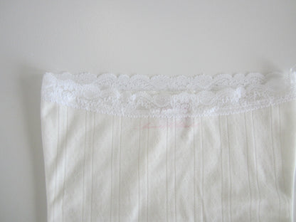 innerchild logo lace tube top