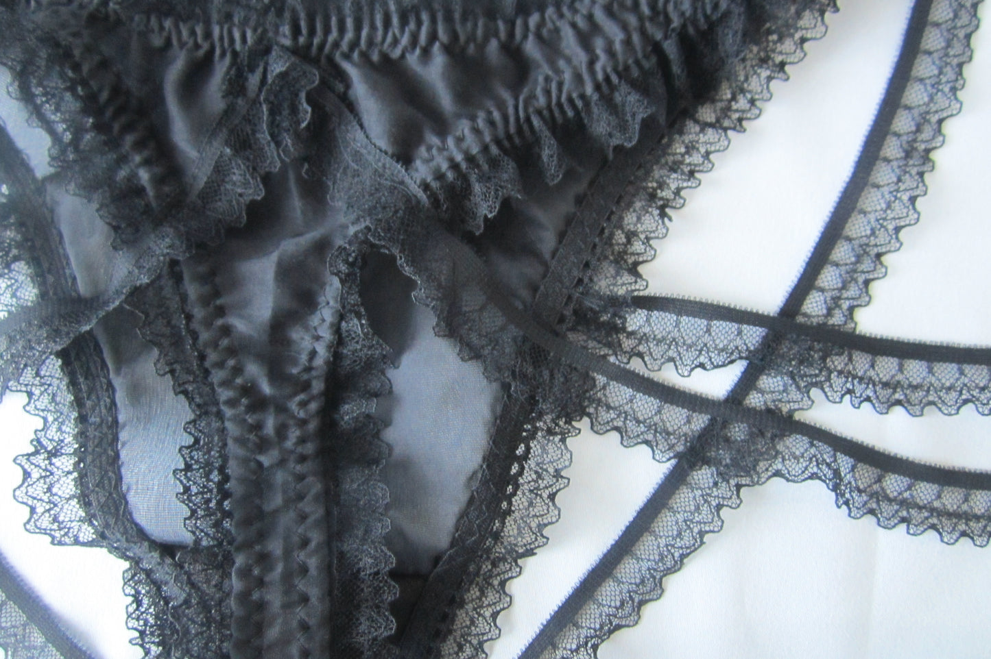 lace cross tanga