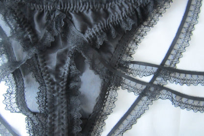 lace cross tanga