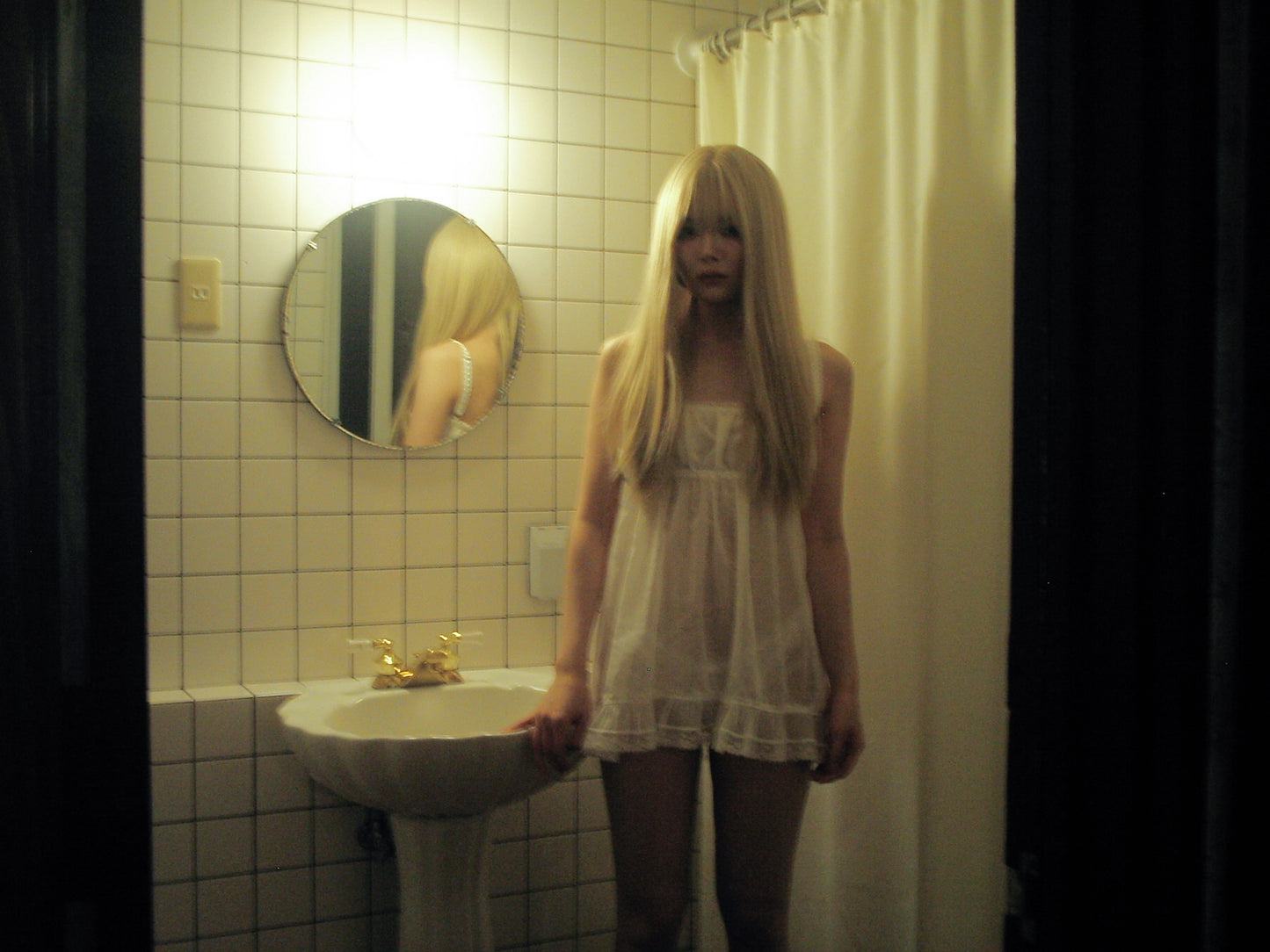 gather mini dress