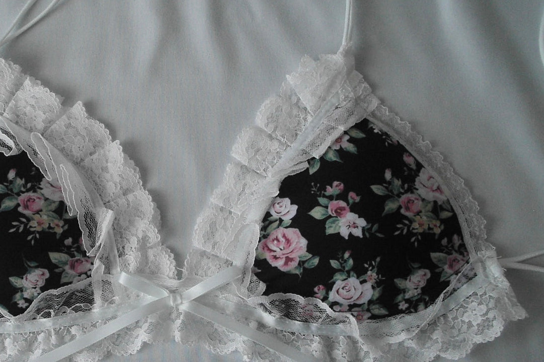 Flower lace Bikin and shorts