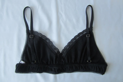 cotton lace soft bra