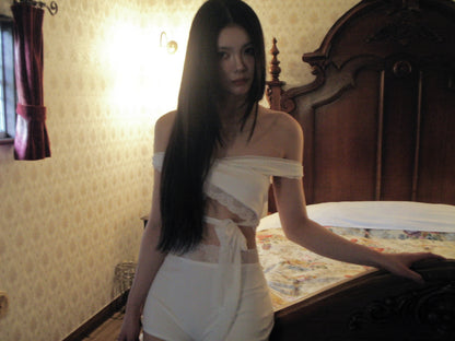 high west lace shorts