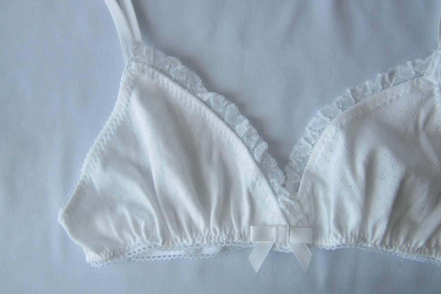 cotton lace soft bra
