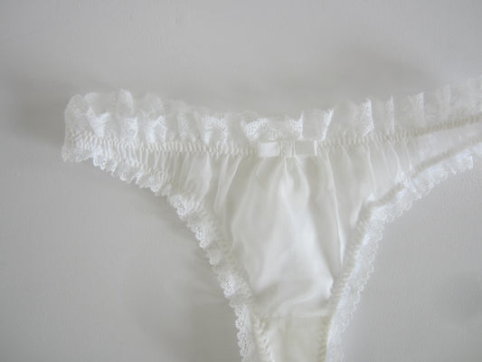 lace silkcotton tanga