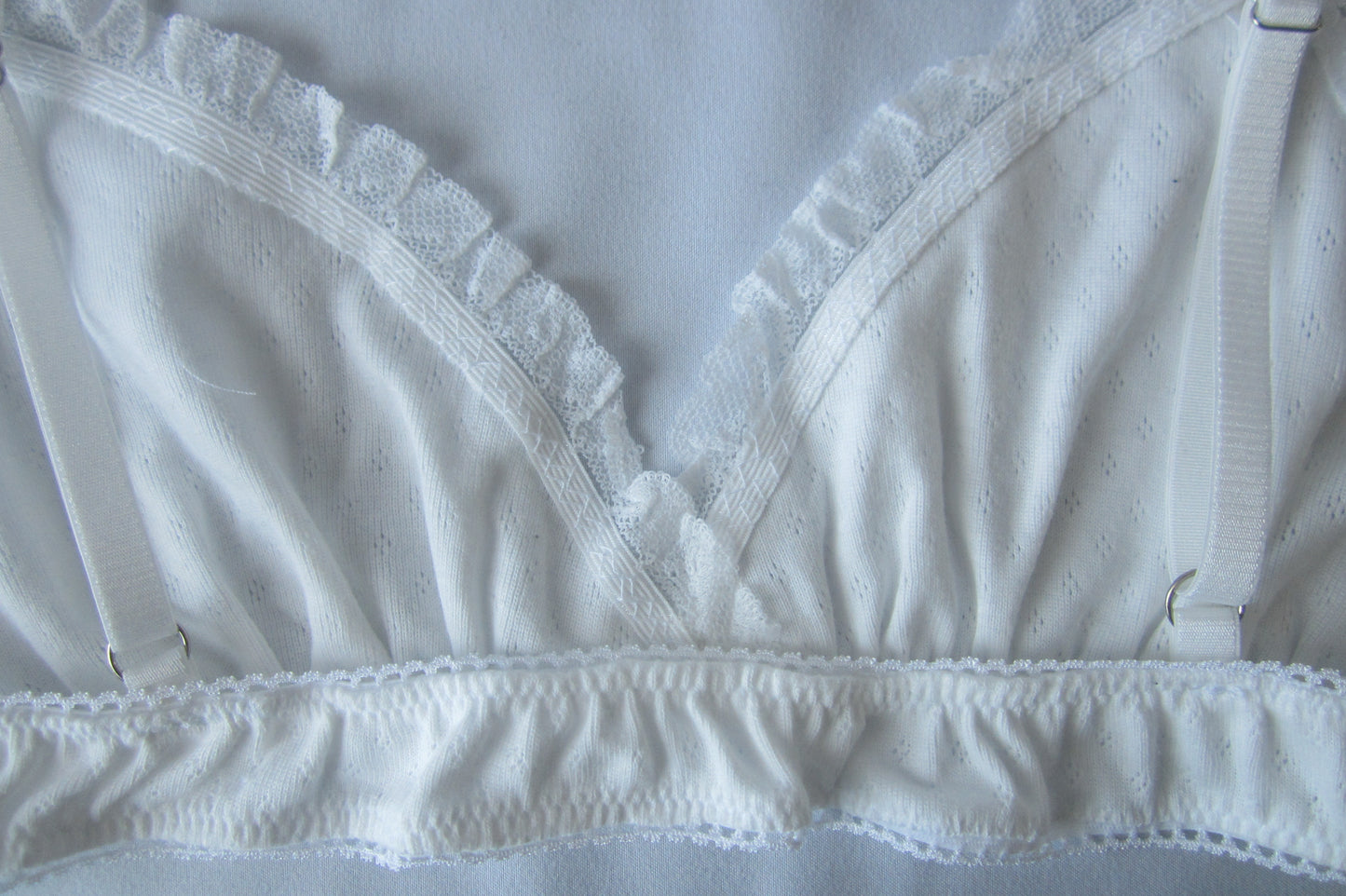 cotton lace soft bra
