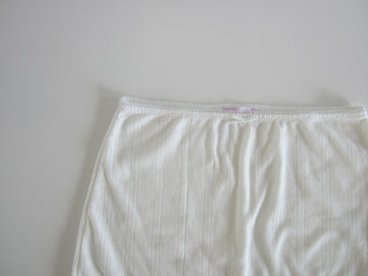 innerchild logo garter lace skirt