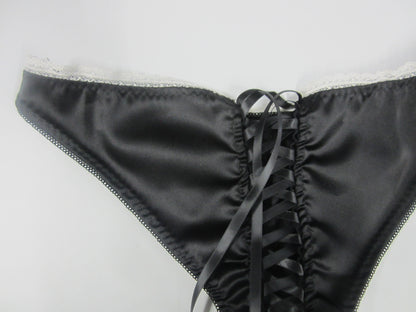satin Lace-upshorts