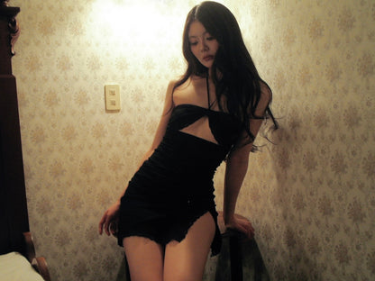 medium slit skirt
