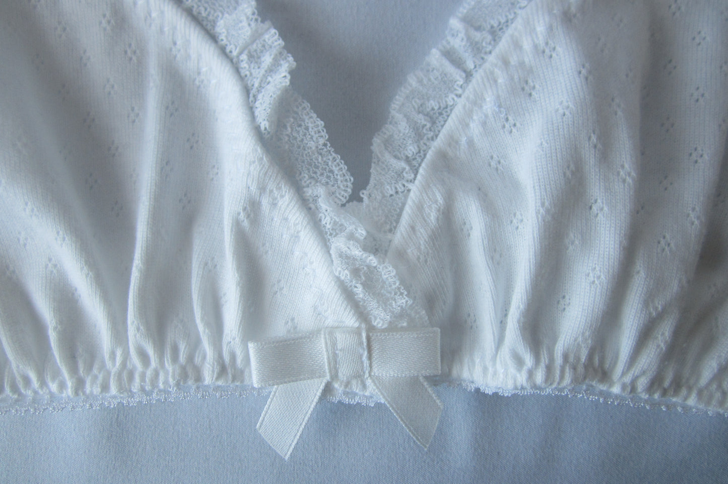 cotton lace soft bra