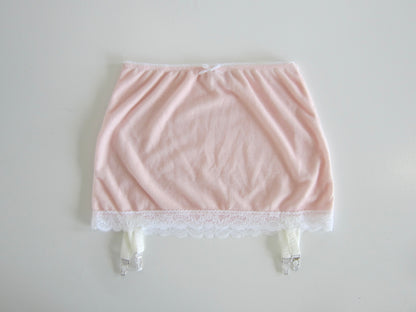 innerchild logo garter lace skirt
