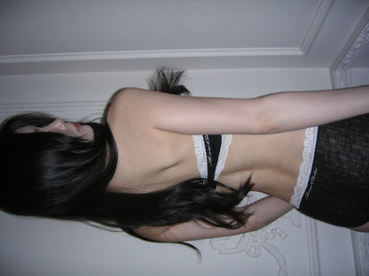innerchild logo lace bra top