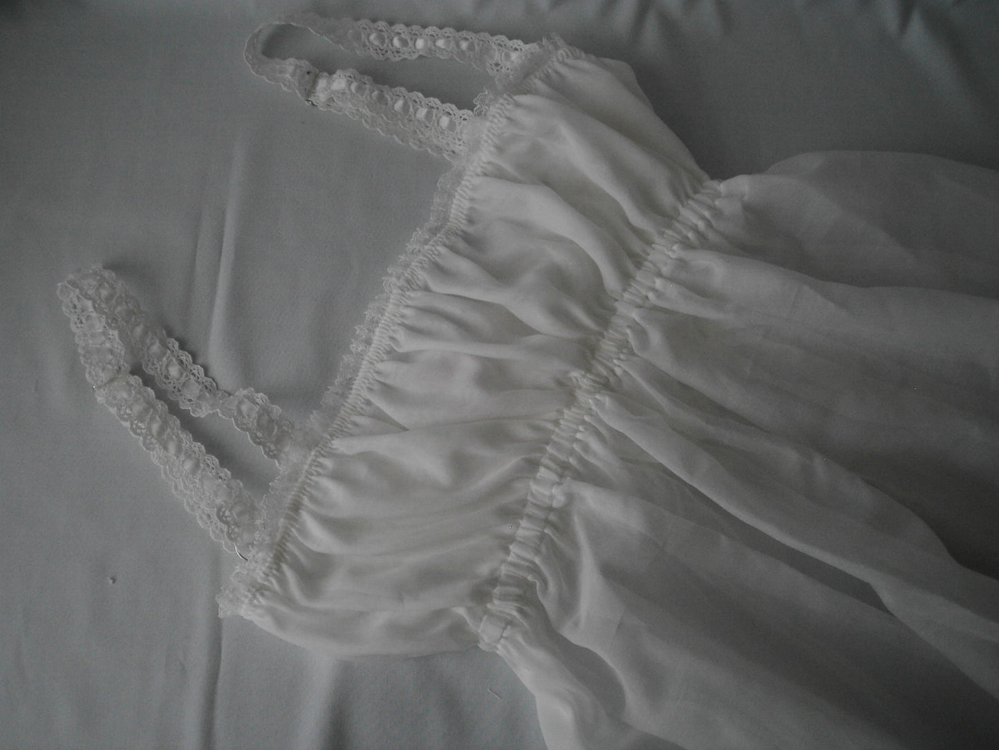 gather mini dress