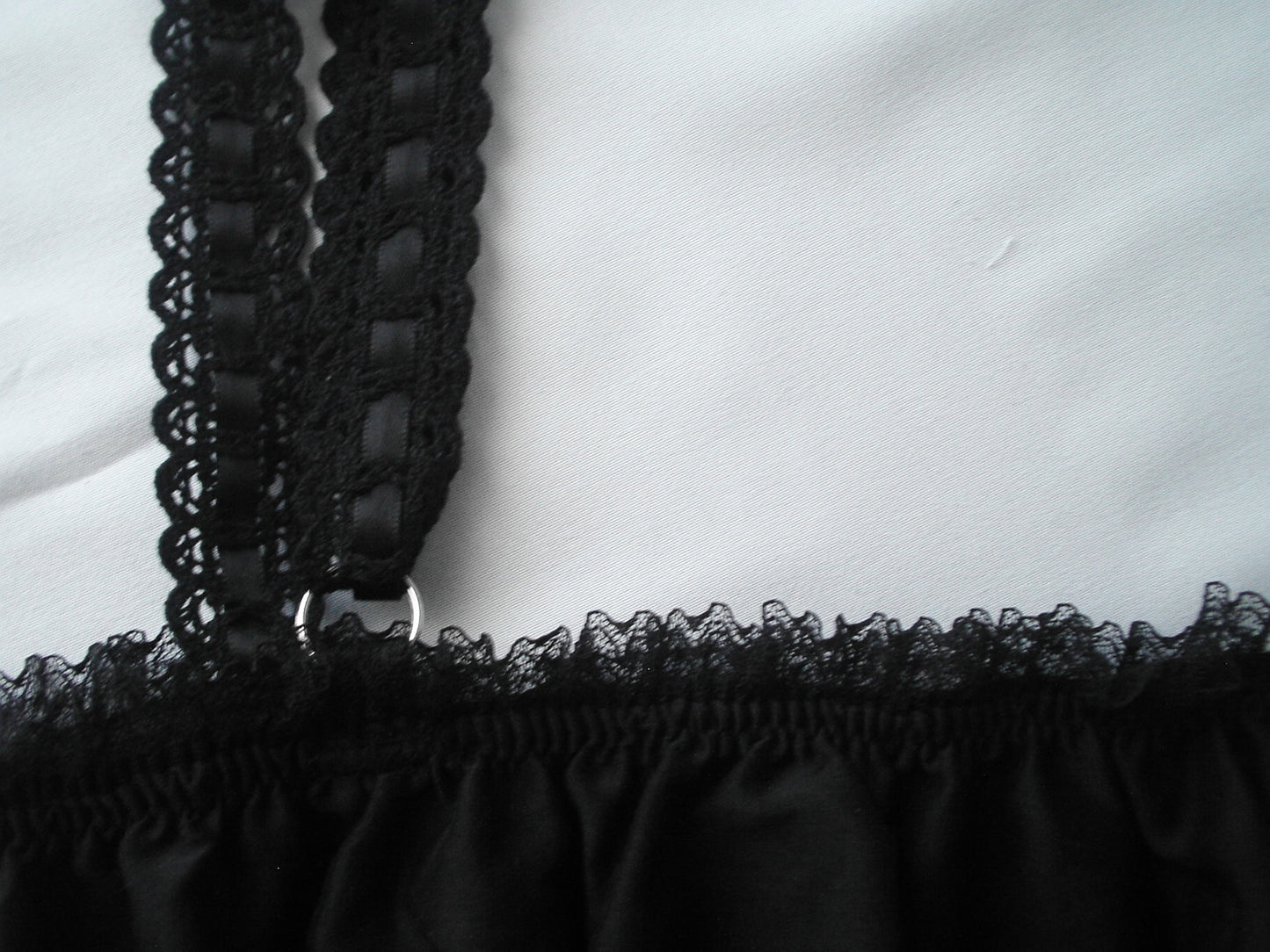 gather mini dress