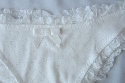 cotton lace soft shorts