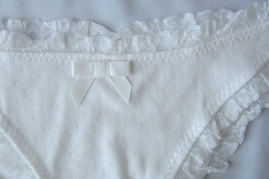 cotton lace soft shorts