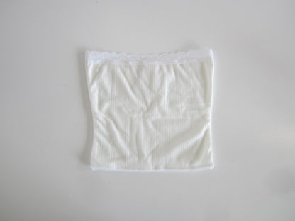 innerchild logo lace tube top
