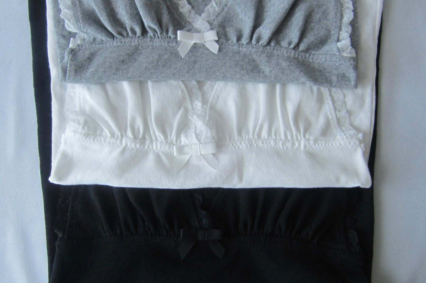 cotton lace long tops