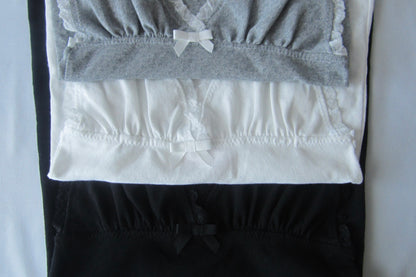 cotton lace long tops