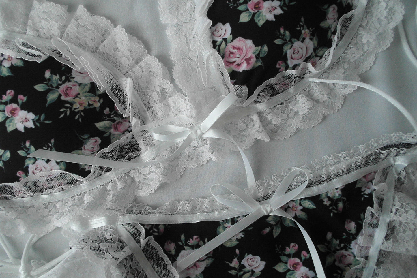 Flower lace Bikin and shorts