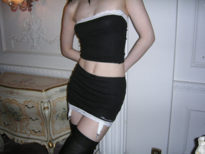 innerchild logo lace tube top