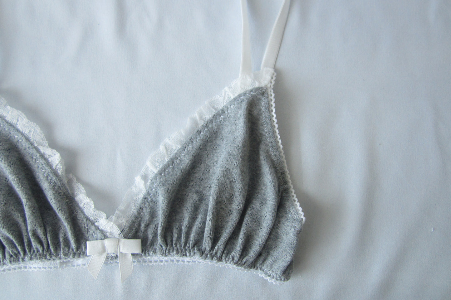 cotton lace soft bra