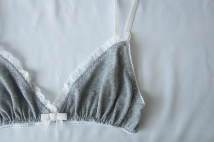 cotton lace soft bra