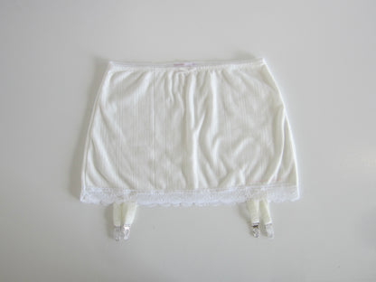 innerchild logo garter lace skirt