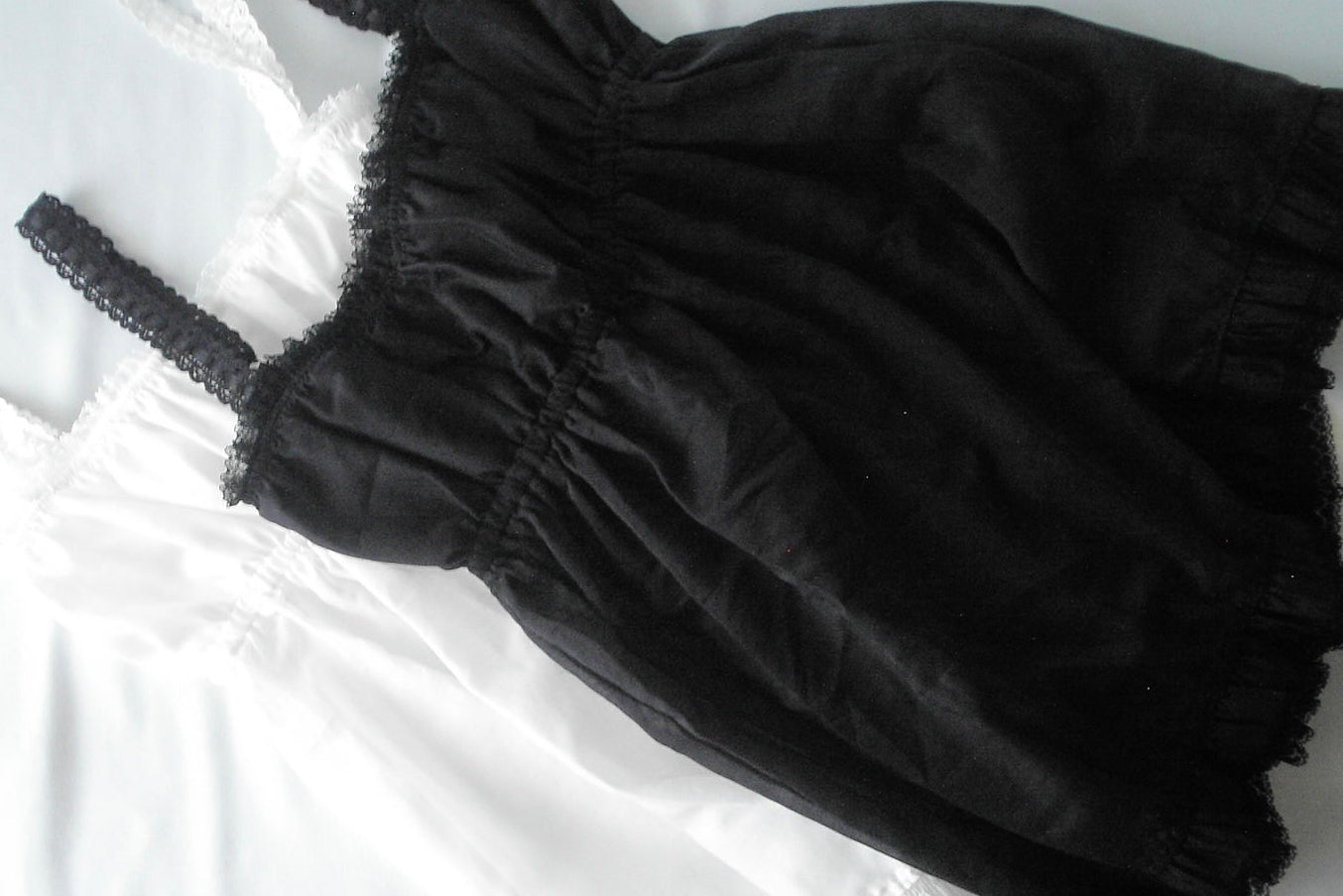 gather mini dress