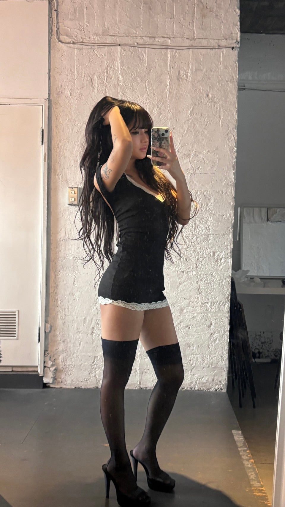 Lib Lace mini dress